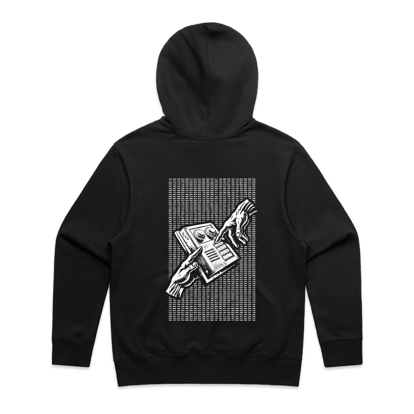 CODE HOODIE BLACK