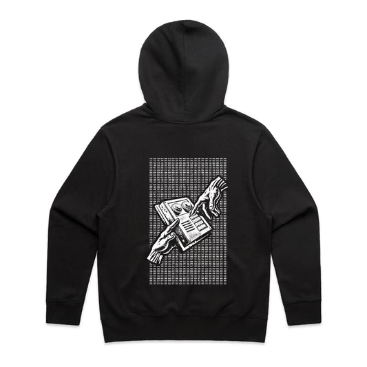 CODE HOODIE BLACK