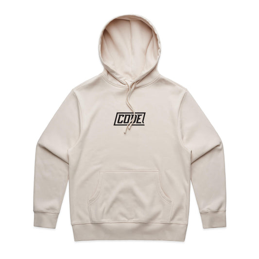CODE HOODIE WHITE