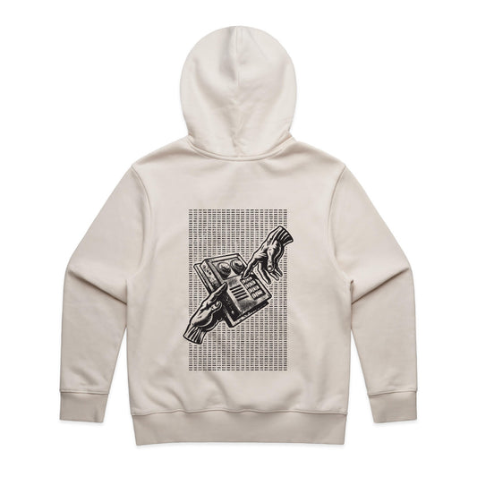 CODE HOODIE WHITE